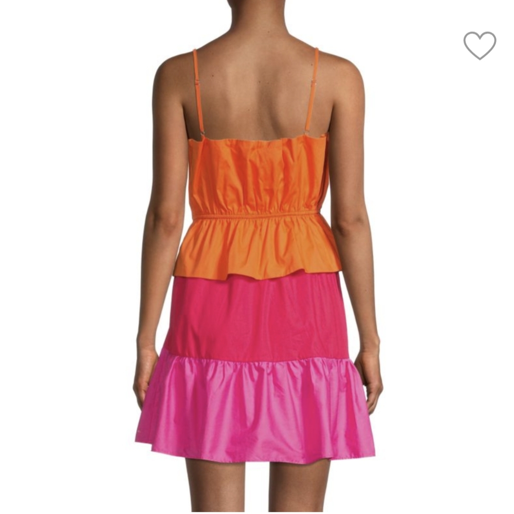 Color block mini dress - Picture 2 of 5